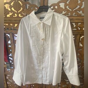 LIZ CLAIBORNE TUXEDO SHIRT Size 2X